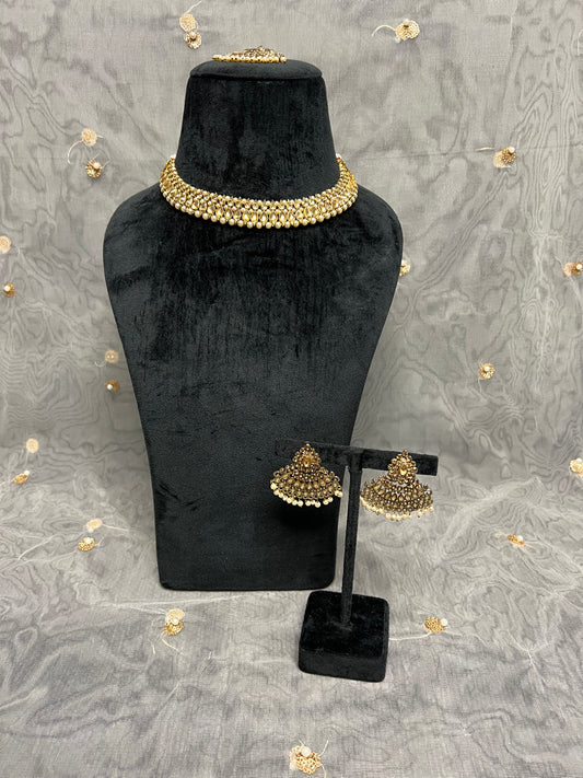 PY302 Polki Necklace Set