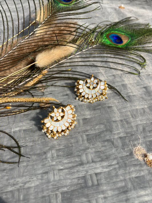 BA64 Mother of Pearl Earrings