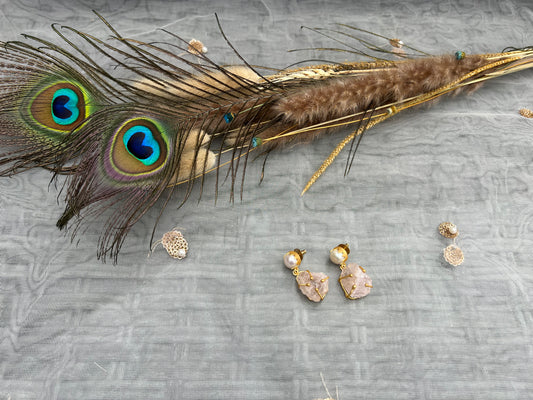 AW21 Gem Stone Earrings