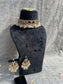 PY146 Multicoloured Polki Necklace set