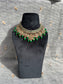 PY173 Polki Double Layer Bridal Necklace set