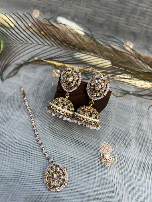 PY52 Polki Jumkhi set