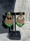 PY173 Polki Double Layer Bridal Necklace set