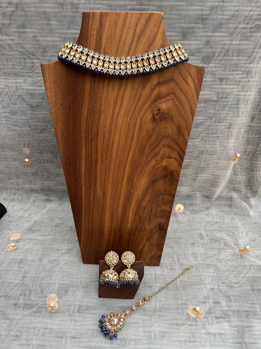 PY101 Polki Necklace set