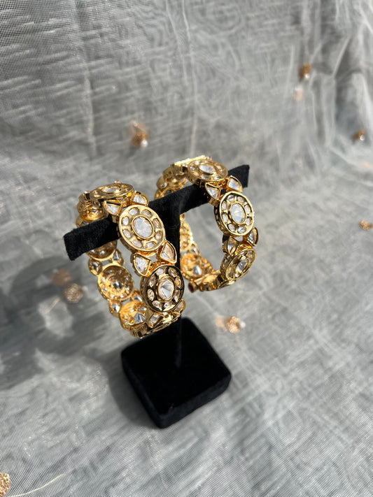 PY171 Tyani Kundan Bangles