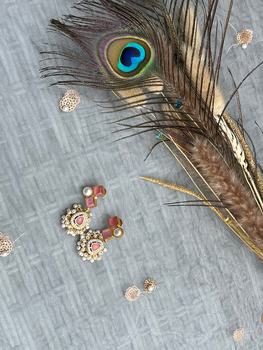 AW1 Gem Stone Earrings