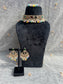 PY146 Multicoloured Polki Necklace set