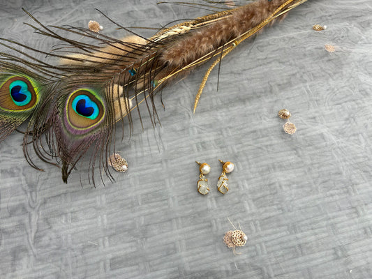 AW19 Gem Stone Earrings